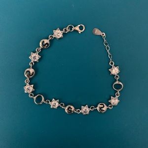 925 Sterling Silver Galaxy Starlight Bracelet